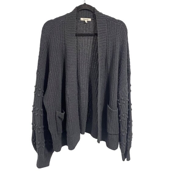 Madewell Bobble‎ Cardigan Black Size XXL - Picture 1 of 8